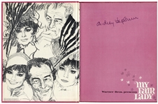 Audrey Hepburn Signed Copy of ''My Fair Lady'' -- With PSA/DNA COA