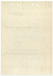 John Wayne 1954 Letter Signed to RKO Studios Signed ''Duke'' -- Wayne Includes 4pp. Carbon of His Letter to Howard Hughes, Where He Excoriates the Management of RKO
