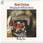 Bob Dylan Signed Album ''Bringing It All Back Home'' -- With Roger Epperson & Jeff Rosen COAs