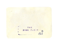 Pink Floyd Signed Christmas Card -- Signed by Nick Mason, Richard Wright, Roger Waters and David Gilmour -- With PSA/DNA COA