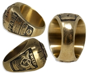 Cincinnati Reds 1990 World Series ''Wire to Wire'' Ring -- Given to the Husband of Longtime Staffer Joyce Pfarr