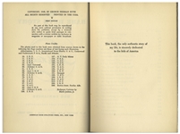 Babe Ruth Signed First Edition of His Biography ''The Babe Ruth Story'' -- With PSA COA