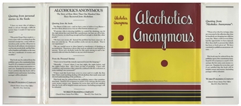 Bill Wilson Signed First Edition, First Printing of Alcoholics Anonymous ''Big Book'' -- Scarce, With a Heartfelt Inscription by Wilson: ''...Whose devotion has meant so much to so many...''