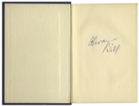 Bill Wilson Signed Copy of the Alcoholics Anonymous ''Big Book''
