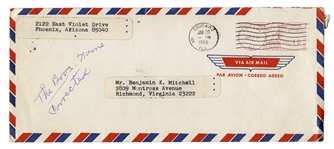 Elijah Muhammad Letter Signed From 1968 as the Nation of Islam Leader -- ''...the registration of the Believers...''