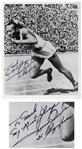 Olympic Track & Field Hero Jesse Owens 8 x 10 Signed Photo