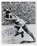 Olympic Track & Field Hero Jesse Owens 8'' x 10'' Signed Photo