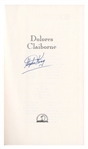 Stephen King Signed First Edition of ''Dolores Claiborne''