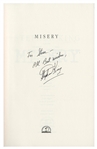 Stephen King Signed First Edition of ''Misery''