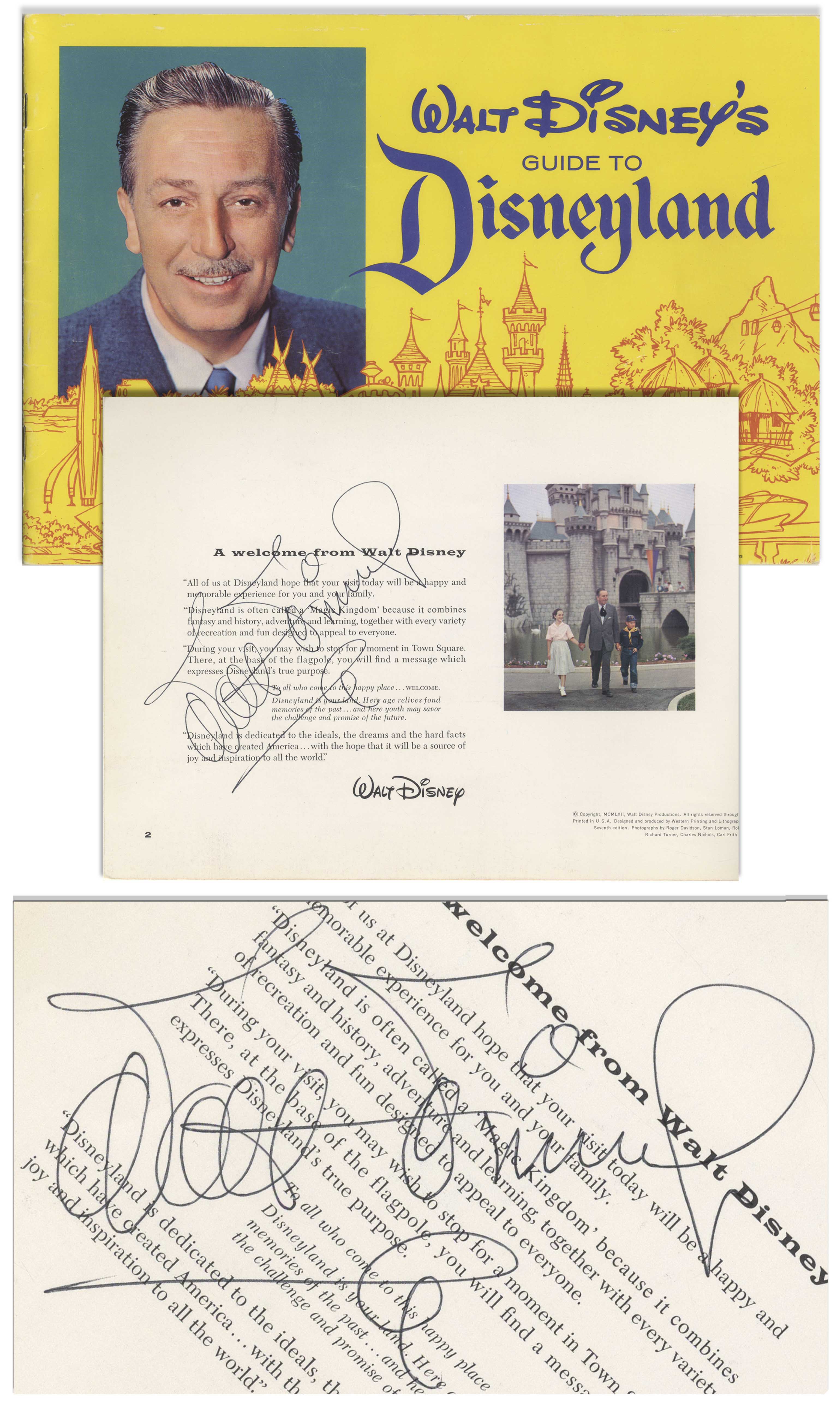 Disneyland King Arthur Carrousel sign