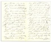 Jenny Lind ''Swedish Nightingale'' Autograph Letter Signed Regarding the Opera Singer Mathilda Ebeling -- Dated 23 March 1849 Shortly After Lind Announced Her Early Retirement From Opera