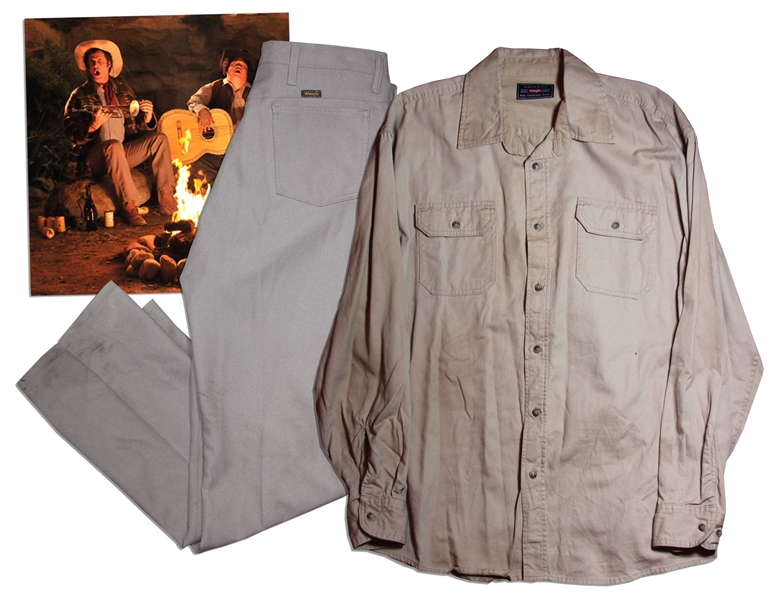 Will Ferrell's On-Screen Costume That Was Worn In The Singing Campfire Sequence Of The 2012 Comedy Cult Hit  Casa de Mi Padre
