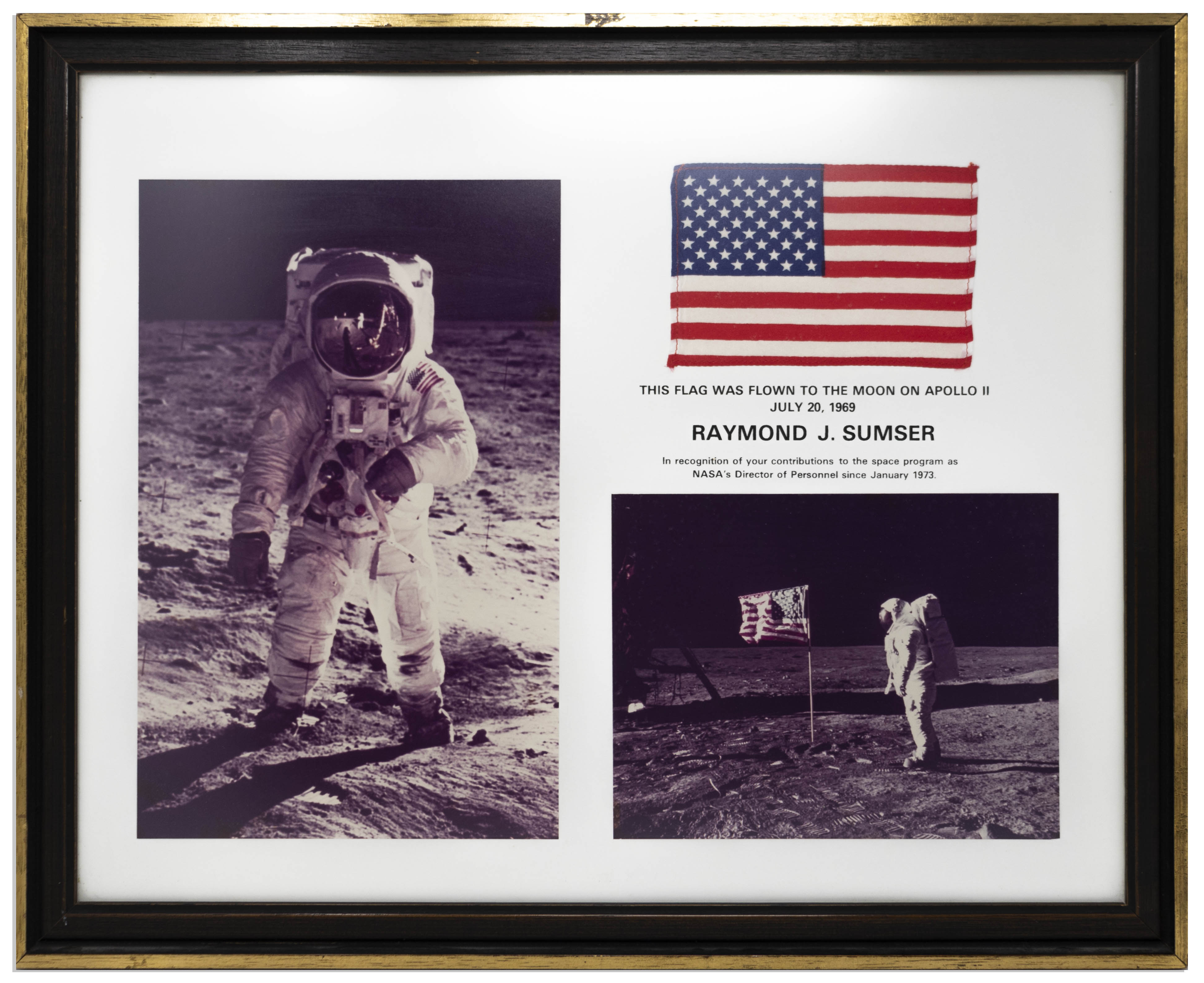Lot Detail - Apollo 11 U.S. Flag Flown to the Moon
