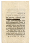 General Winfield Scott Document Signed -- Regarding Soldier Abuse in the Seminole Wars