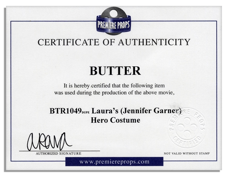 Jennifer Garner Screen-Worn ''Hero'' Wardrobe From ''Butter'' -- Premiere Props COA