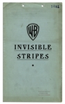 Vintage 1939 Script For ''Invisible Stripes'' Starring George Raft, Humphrey Bogart & William Holden -- With Hand Corrections & Notes