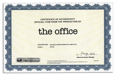 Steve Carell Screen-Worn Business Suit From ''The Office'' -- With a COA from NBC Universal