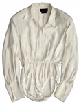 Barbra Streisand's Silk Body Suit & Wool Trousers