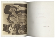 Shirley Temple Owned Leather-Bound Script From 1935 Film ''Our Little Girl''