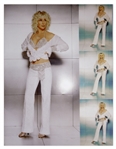 Cher Worn Dolce & Gabbana Pants -- From Photo Shoot for Her Living Proof Tour