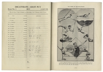 Olympics Program for the 1932 Summer Games in Los Angeles -- Program for 5 August 1932 Events