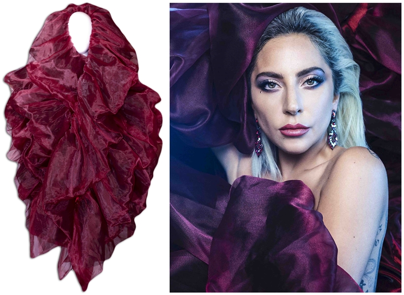 Costume Worn by Lady Gaga During the Launch of Her Makeup Line