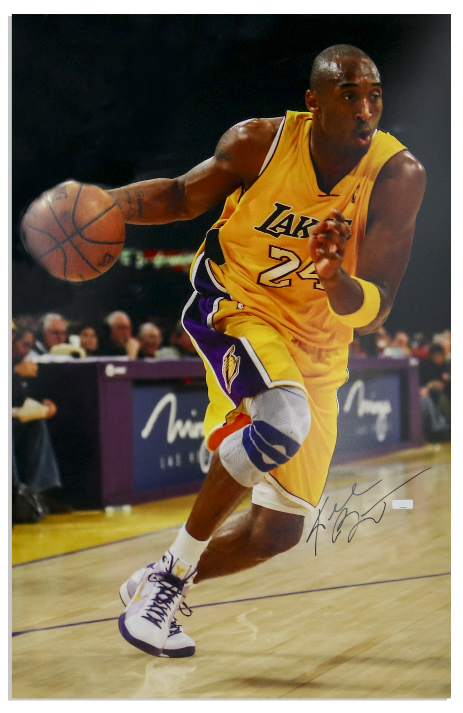 Lot Detail - Kobe Bryant Signed Huge 20'' x 30'' Photo -- With Panini