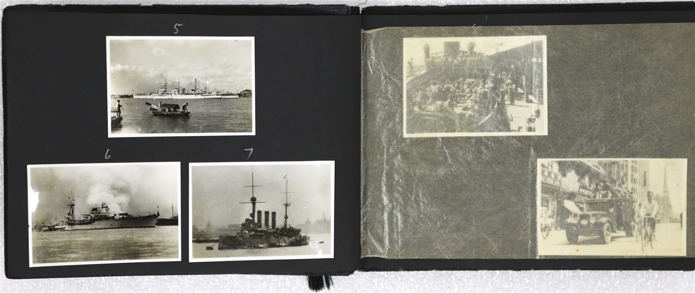 Rare Complete Photo Album by the An Fong Studio, Documenting the Battle of Shanghai -- 110 Photos Titled ''The Sino-Japanese Hostilities 1937 / Shanghai''