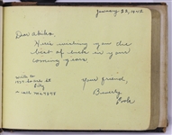 Extraordinary Autograph Album of a Young Japanese Girl Imprisoned in the Tule Lake Concentration Camp During WWII -- ''...Tule Lake will remain in my memory for ever...''