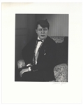Berenice Abbott Signed Photo Mat of Her Portrait of Jane Heap -- Measures 16 x 20