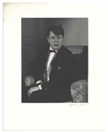 Berenice Abbott Signed Photo Mat of Her Portrait of Jane Heap -- Measures 16 x 20