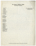 Moe Howard's Handwritten Signed Description of ''Our Regular Vaudeville Act'', Recounting Early Howard, Fine & Howard Theatrical Shows -- Done in Preparation for The Three Stooges 1953 Las Vegas Show