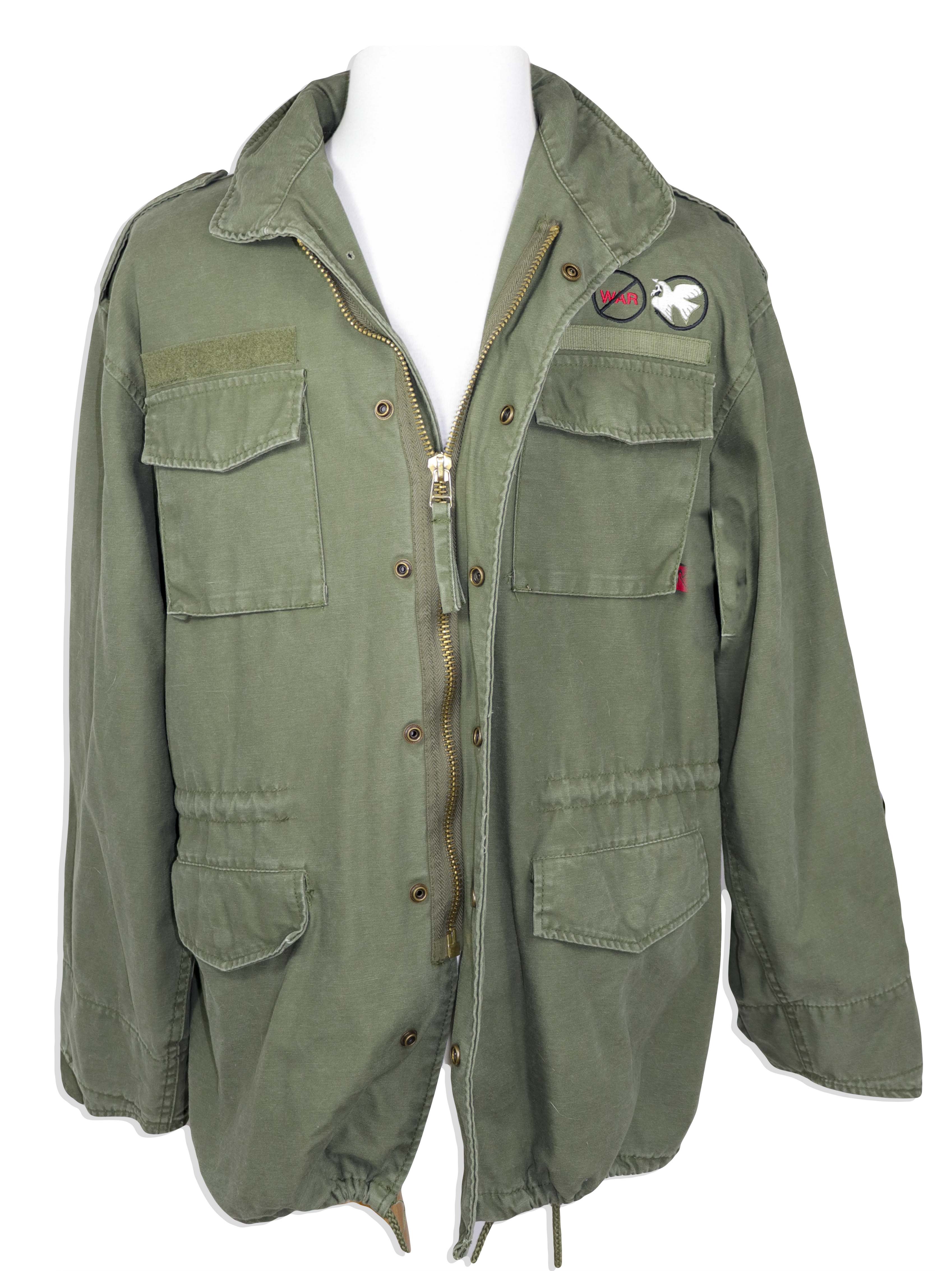Lot Detail - David Crosby Personally Owned Military Jacket for the ...