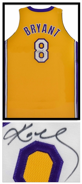 Kobe Bryant Signed #8 Jersey -- With Upper Deck Authentication