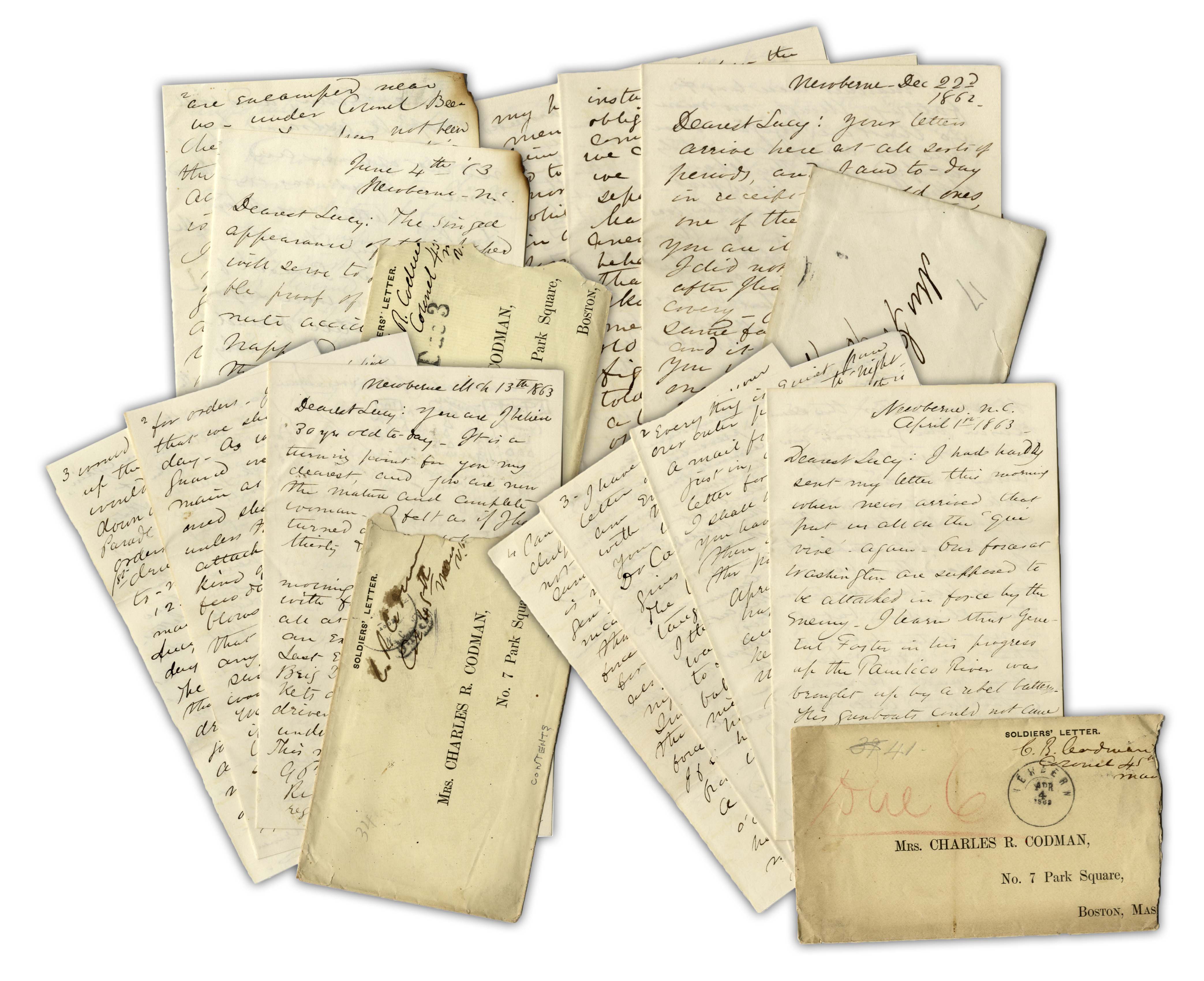 Lot Detail - Civil War Archive by the Colonel Commanding the 45th ...