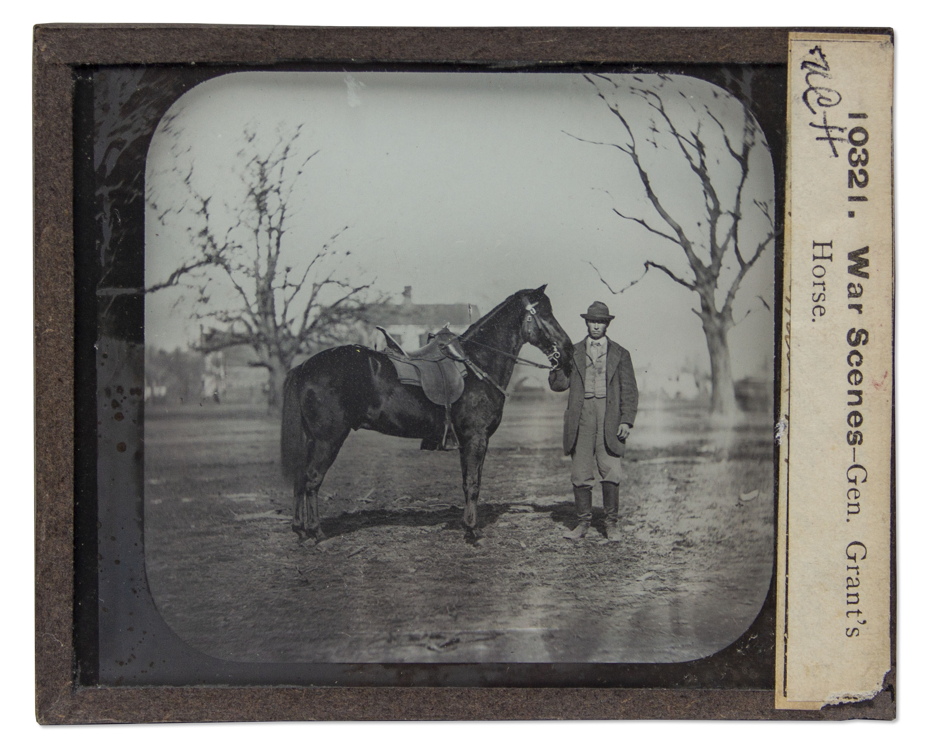 Lot Detail - Magic Lantern Slide of Ulysses S. Grant's Civil War Horse ...