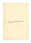 Dwight D. Eisenhower Signed Limited Edition of His Memoir, ''The White House Years'' -- Uninscribed, #923 of the Limited Edition