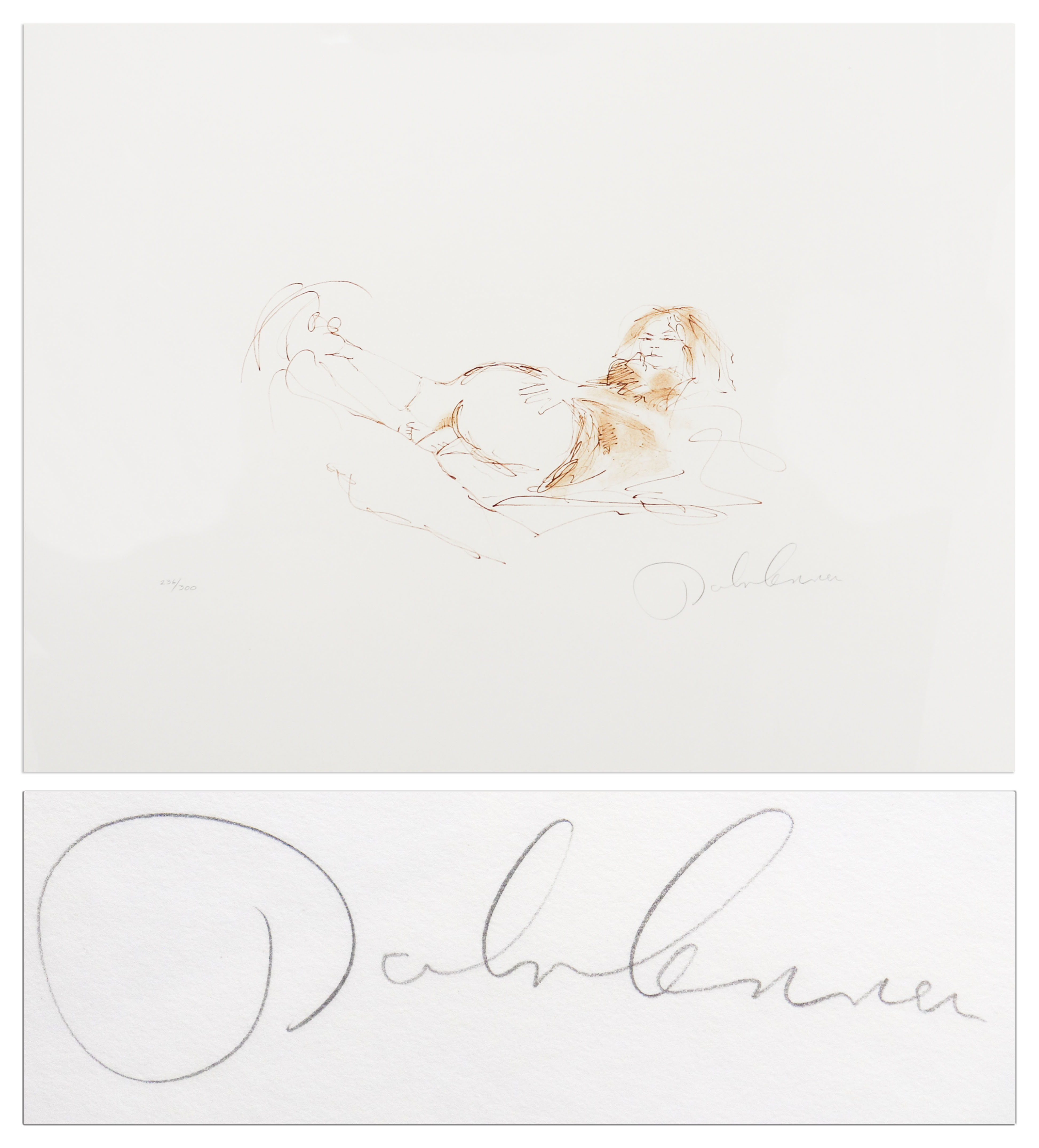 Lot Detail - John Lennon Signed ''Bag One'' Limited Edition Lithograph ...