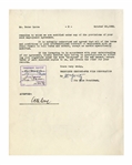 Peter Lorre Contract Signed With 20th Century-Fox From 1938