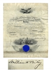 William McKinley Military Appointment Signed as President