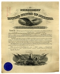 Woodrow Wilson Military Appointment Signed as President, Just Months Before the United States' Entry Into WWI