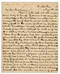 Lincoln Assassination Letter -- ''...Rev. [George] Porter...simply reiterates what he has heard from others although he writes as if he were stating matters he had witnessed in person...''