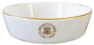 Presidential China Bowl Used Aboard Air Force One During the Nixon Adminstration