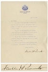 Franklin D. Roosevelt Letter Signed in Full, Franklin D. Roosevelt to His Physical Therapist -- ...The life the Warm Springites are leading sounds very gay from all reports...