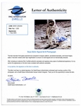 Buzz Aldrin Signed 10'' x 8'' Photo -- With Steve Zarelli COA