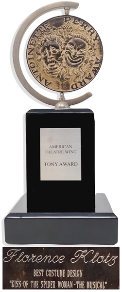 Tony Award for ''Kiss of the Spider Woman: The Musical'' in 1993