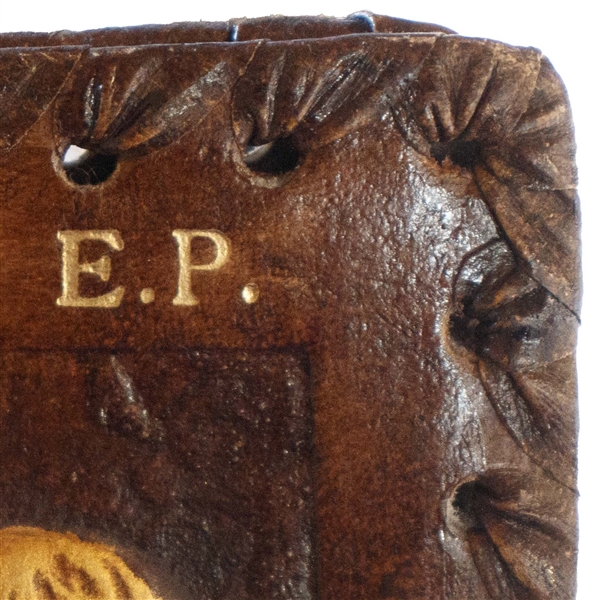 Elvis Presley Personally Owned Monogrammed Bible Cover -- With an LOA From Billy Smith