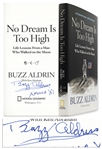 Buzz Aldrin Signed First Edition of His Autobiography, No Dream Is Too High