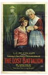 Original One Sheet Movie Poster for The Lost Battalion 1919 Silent Film
