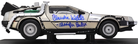 ''Back to the Future'' Cast Signed DeLorean